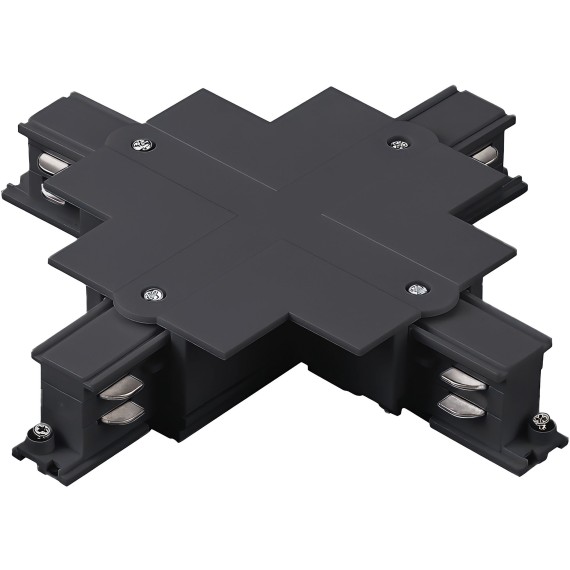 Соединение крестовое встраиваемое с подводом питания к треку 5030xx-R Quattro Lightstar 503147-R