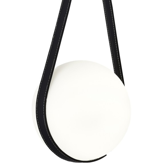 SL2002.413.01 Светильник подвесной ST-Luce Черный/Белый E27 1*60W MOONBAG