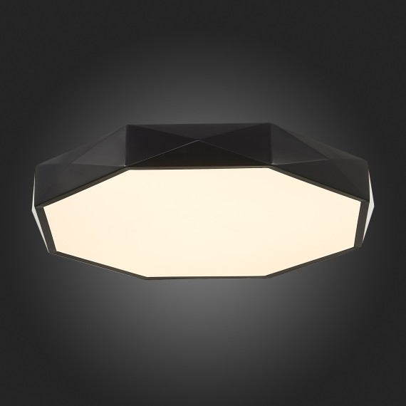 SLE200842-01 Светильник потолочный Черный/Белый LED 1*45W 3000K/4000K/6000K RONDO