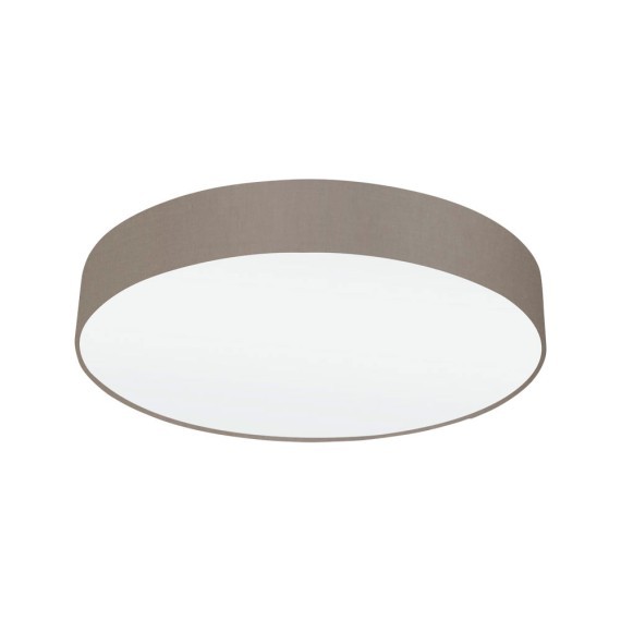 97612 PASTERI Потолочный светильник с тремя лампами E27, 180Вт, IP20, D450, металл, ткань, белый