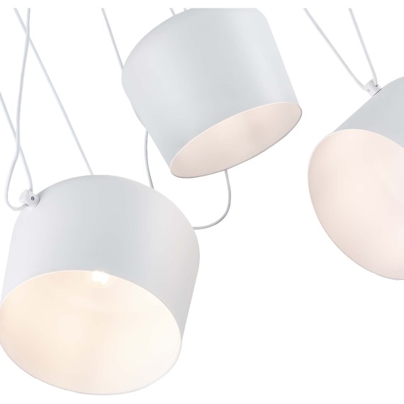 SLE120653-03 Светильник подвесной Белый/Белый E27 3*40W TRIESTE