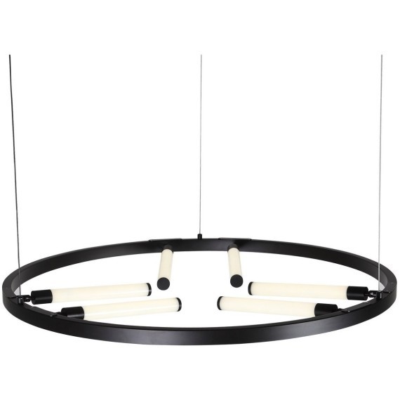 SL393.403.06 Светильник подвесной ST-Luce Черный/Белый LED 6*6W 4000K BISARIA