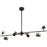 Люстра на штанге Freya FR5201PL-06B Enzo под лампы 6xGU10 35W