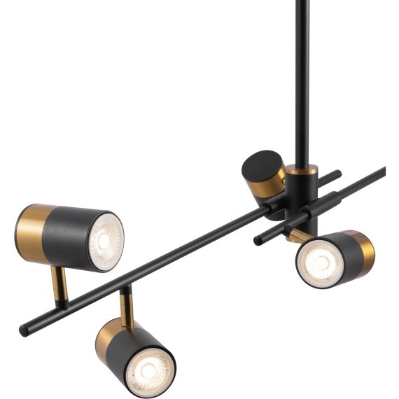 Люстра на штанге Freya FR5201PL-06B Enzo под лампы 6xGU10 35W