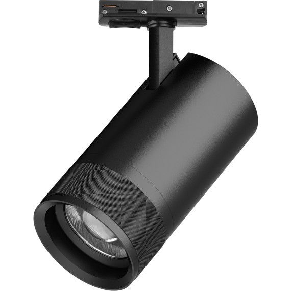 Однофазный двужильный трековый спот 40W 2800LM 2700;4000;6000К 20-55 град Canno Pro Lightstar C4407SS