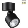 359586 Уличный черный накладной поворотный светодиодный спот IP65 9W 3000К 820лм Novotech FOCUS