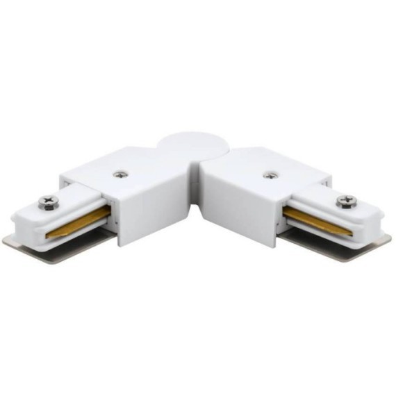 99739 Коннектор для шинопровода для трекового светильника, пластик, белый
