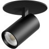 Черный встраиваемый светодиодный спот-цилиндр 15Вт 24° CRI90 1880Лм 4000К Alta Base Lightstar A5137RS