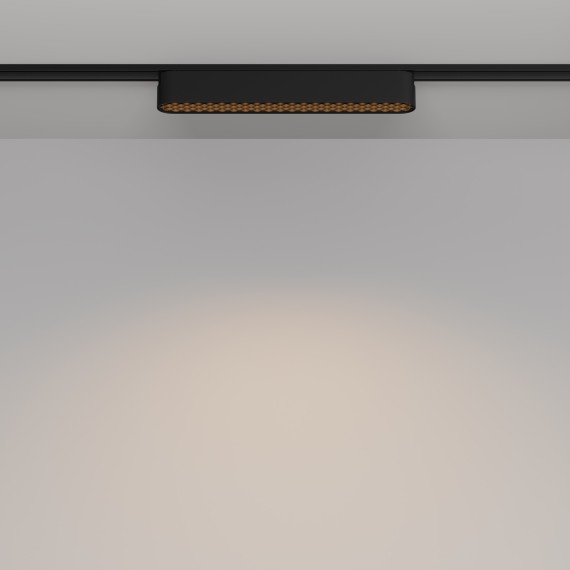 TR084-1-12W3K-B Трековый магнитный светодиодный светильник Maytoni Radity 48V CRI90+ 3000К 190Лм 60° 12Вт