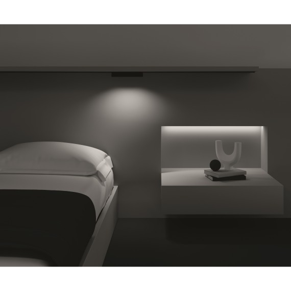 TR084-1-12W3K-B Трековый магнитный светодиодный светильник Maytoni Radity 48V CRI90+ 3000К 190Лм 60° 12Вт