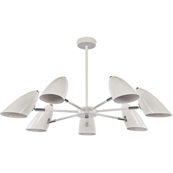 Люстра потолочная Freya FR5852-CL-07-W Aida под лампы 7xE14 40W