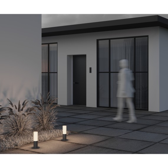 Уличный наземный светильник Maytoni O418FL-01GR Willis IP54 под лампу 1xE27 60W