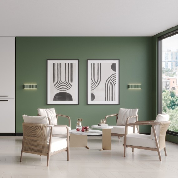 359402 OVER NT24 000 белый Светильник настенный с переключателем цв.температуры IP20 LED 12W 200V 3000/4000/6000K YESO