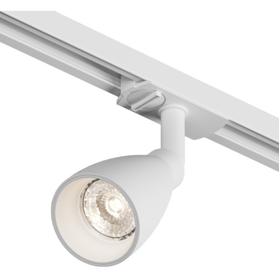 Однофазный двужильный трековый светильник Denkirs DK6050-WH BELL под сменную лампу GU10