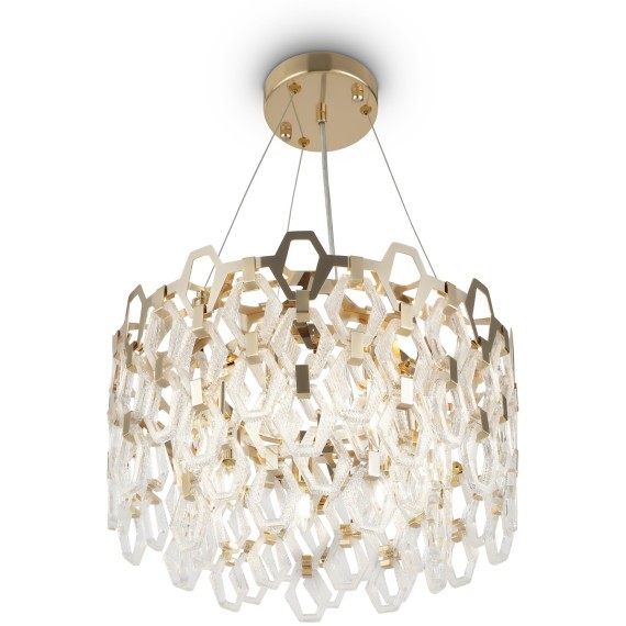 Люстра подвесная Maytoni MOD490PL-07G Tissage под лампы 7xE14 40W