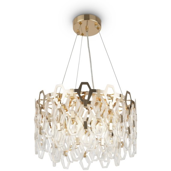 Люстра подвесная Maytoni MOD490PL-07G Tissage под лампы 7xE14 40W