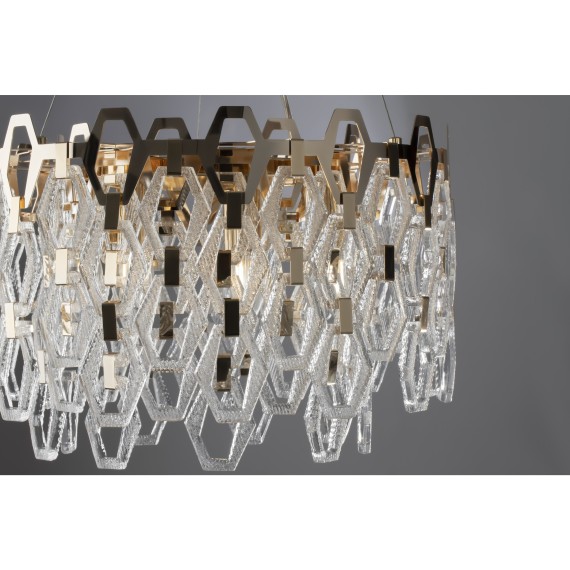 Люстра подвесная Maytoni MOD490PL-07G Tissage под лампы 7xE14 40W