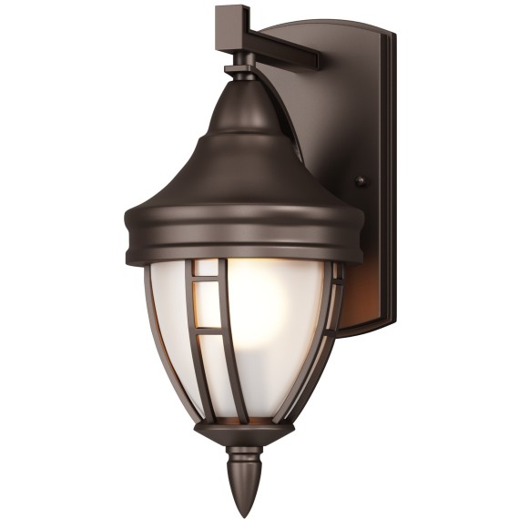 Уличный настенный светильник Maytoni O027WL-01B Rivoli IP44 под лампу 1xE27 60W