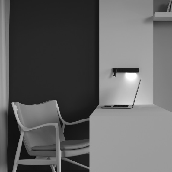 Бра светодиодное с выключателем Comodo C031WL-L8B3K