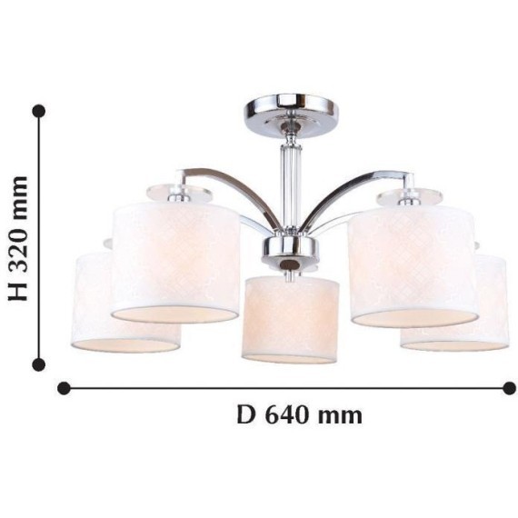Потолочная люстра Modum 2199-5U