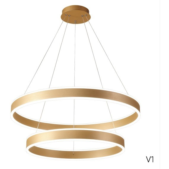 Люстра Crystal Lux MUCHOS SP123W LED  GOLD