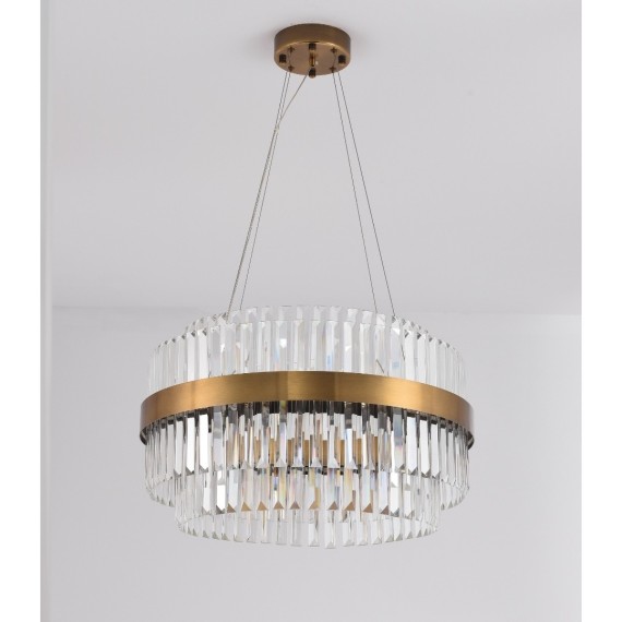 Подвесная люстра Lumina Deco Ringletti LDP 8017-600 MD