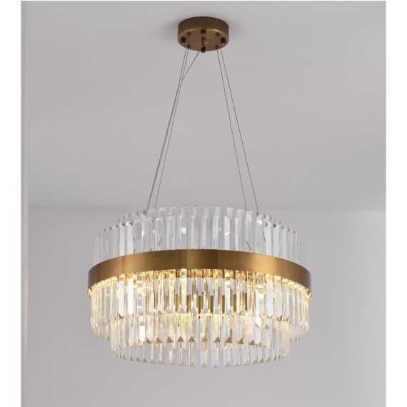 Подвесная люстра Lumina Deco Ringletti LDP 8017-600 MD