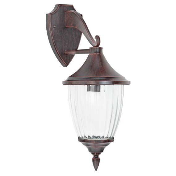 88795 EGLO SORRENTO Уличный настенный светильник бра с одной лампой E27, 100Вт, IP44, коричневый, стекло