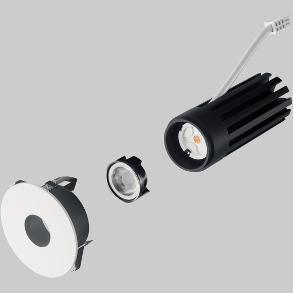 Светильник светодиодный встраиваемый с низким уровнем дискомфорта Spira Slim Lightstar 074326