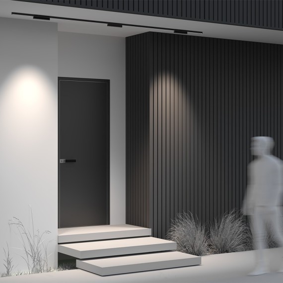 Уличный трековый светильник Maytoni Points Exility IP 4000К 12Вт 36° O-TR02-2-S-12WB4K