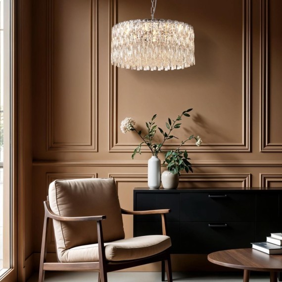 4722-10P, подвесная люстра, L1000xW300xH800/1300, 10xE14x40W, excluded