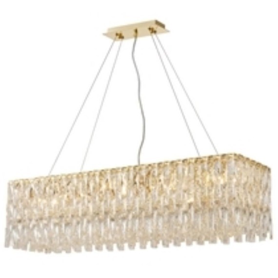 4722-10P, подвесная люстра, L1000xW300xH800/1300, 10xE14x40W, excluded