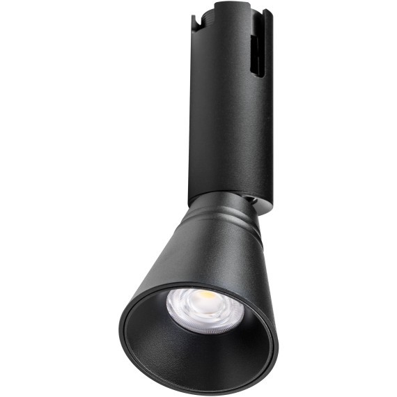 Светильник трековый 48V 6W 4000K 36° черный Due Hermes Lightstar 210847