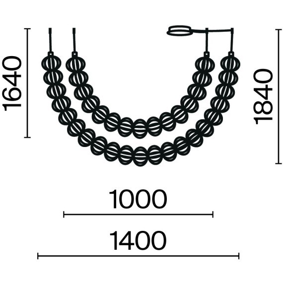 Подвесной светильник Maytoni MOD216PL-L55G3K
