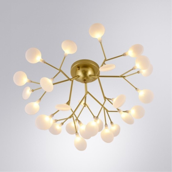 Люстра потолочная Arte Lamp A7274PL-27GO Candy под лампы G4 3W