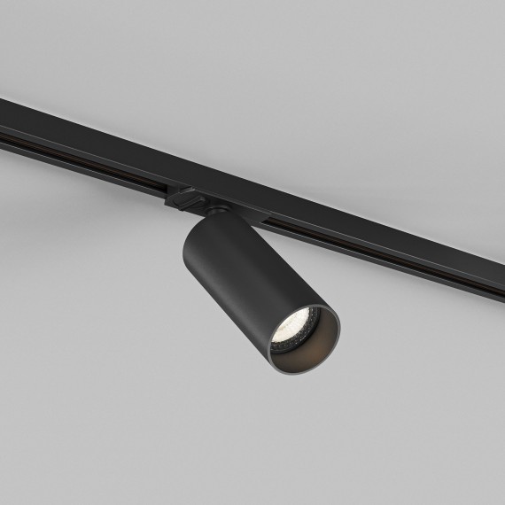 Однофазный двужильный трековый светильник Denkirs DK6060-BK Scope под сменную лампу GU10