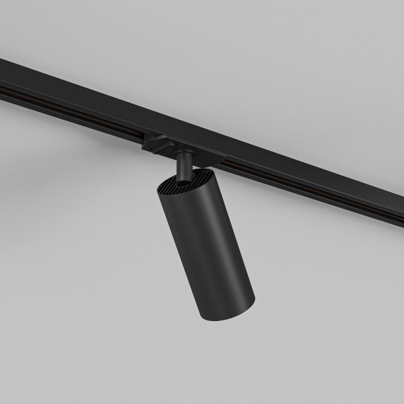 Однофазный двужильный трековый светильник Denkirs DK6060-BK Scope под сменную лампу GU10