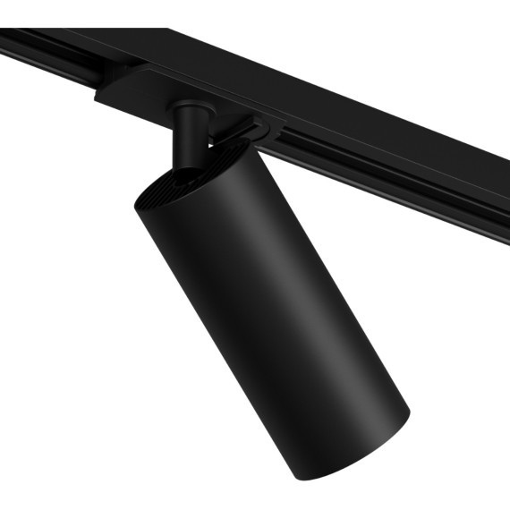 Однофазный двужильный трековый светильник Denkirs DK6060-BK Scope под сменную лампу GU10