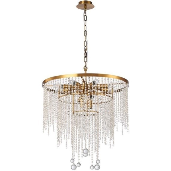 Люстра подвесная хрустальная Stilfort 2142/05/12P серия Smira