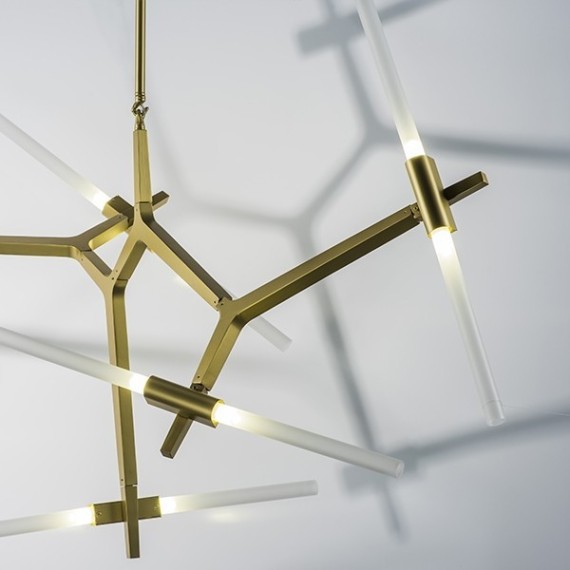 Люстра паук Lightstar 742103 Struttura под лампы 10xG9 60W