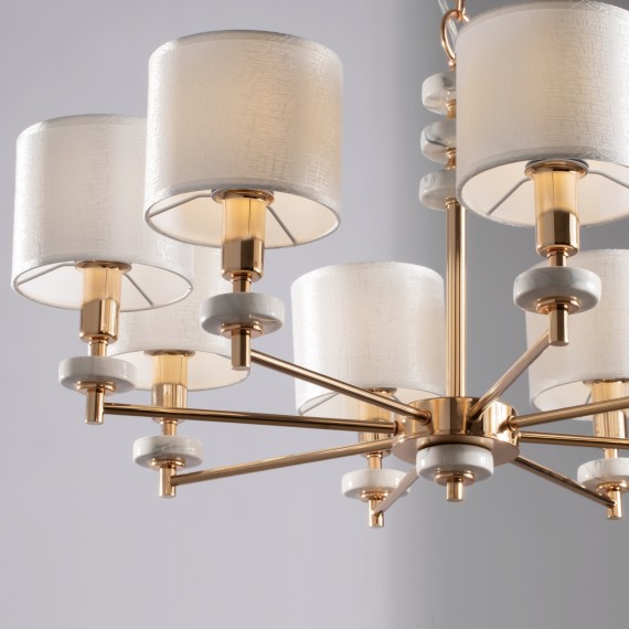 Люстра подвесная Freya FR5015PL-08G Tiana под лампы 8xE14 40W