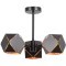 SL258.402.03 Люстра потолочная ST-Luce Черный/Черный, Золото E14 3*40W ENIGMA