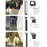 Уличный наземный светильник Novotech 357522 Roca IP54 светодиодный LED 10W