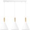 SLE1255-503-03 Светильник подвесной Белый/Белый E27 3*40W ARKET