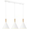 SLE1255-503-03 Светильник подвесной Белый/Белый E27 3*40W ARKET