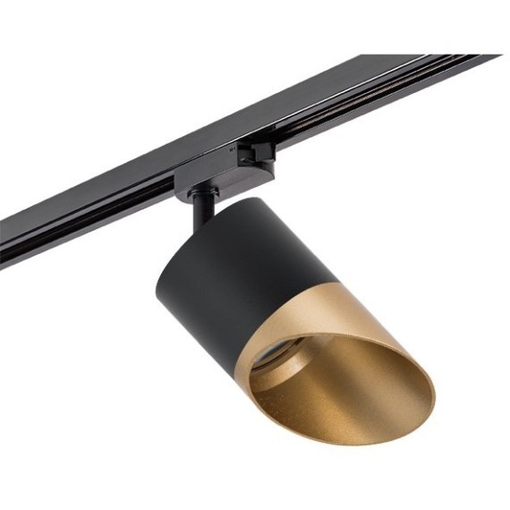 Однофазный двужильный трековый светильник Lightstar R1T3487190 Rullo под сменную лампу GX53