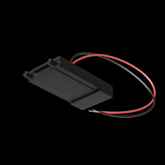 Ввод питания от внешнего драйвера для накладного шинопровода Maytoni Radity TRA084B-11B