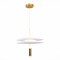 SL6101.203.01 Люстра подвесная ST-Luce Золотистый/Белый LED 1*10W 3000K ISOLA