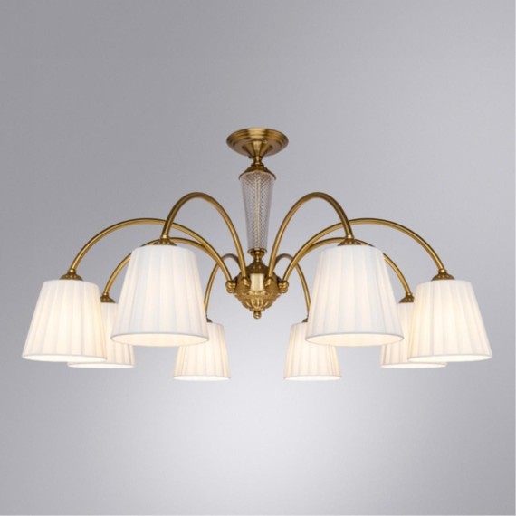 Потолочная люстра Arte Lamp GRACIE A7301PL-8PB