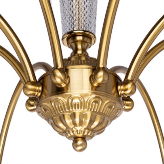 Потолочная люстра Arte Lamp GRACIE A7301PL-8PB